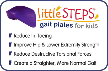 Features of littleSTEPS® gait plates for kids, the prefab that fits like a custom!