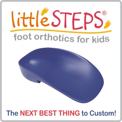 littleSTEPS® foot orthotics for kids