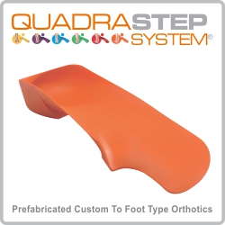 QUADRASTEP® SYSTEM foot orthotics from Nolaro24™ LLC