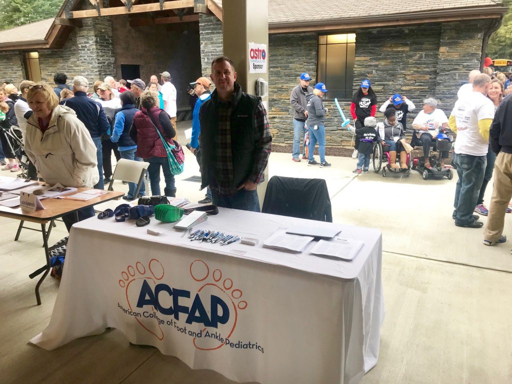 Dr. Louis DeCaro at the 2017 Western Massachusetts annual Down Syndrome Buddy walk